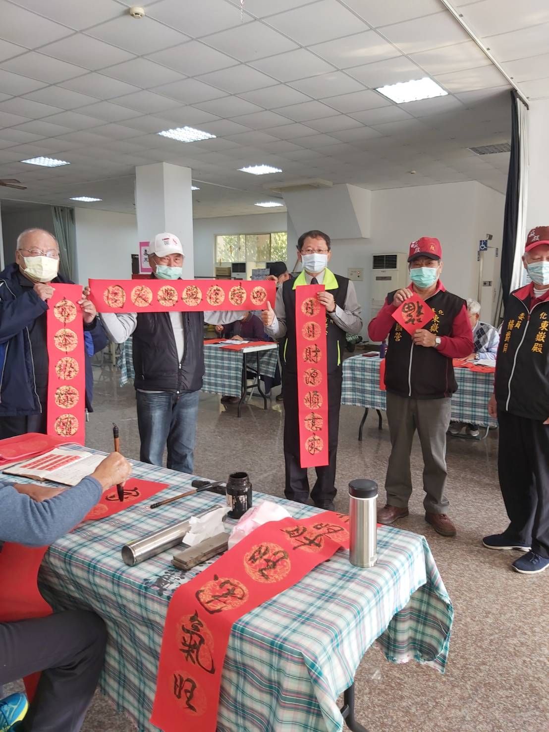 臺南市善化區公所110年度好運犇放 春聯贈送活動