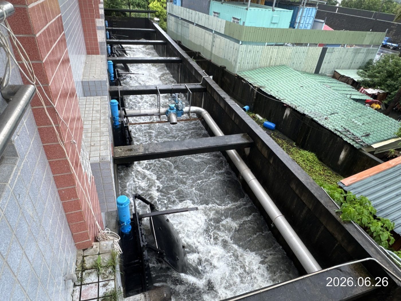 0626大豪雨侵襲 市長黃偉哲指示加強排水整治提升防洪韌性