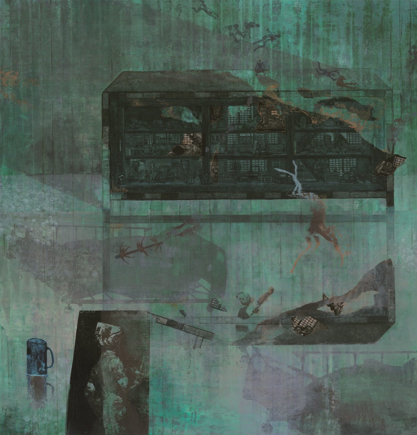 南應大美術系研究生參加「110年全國美術展」版畫類榮獲首獎