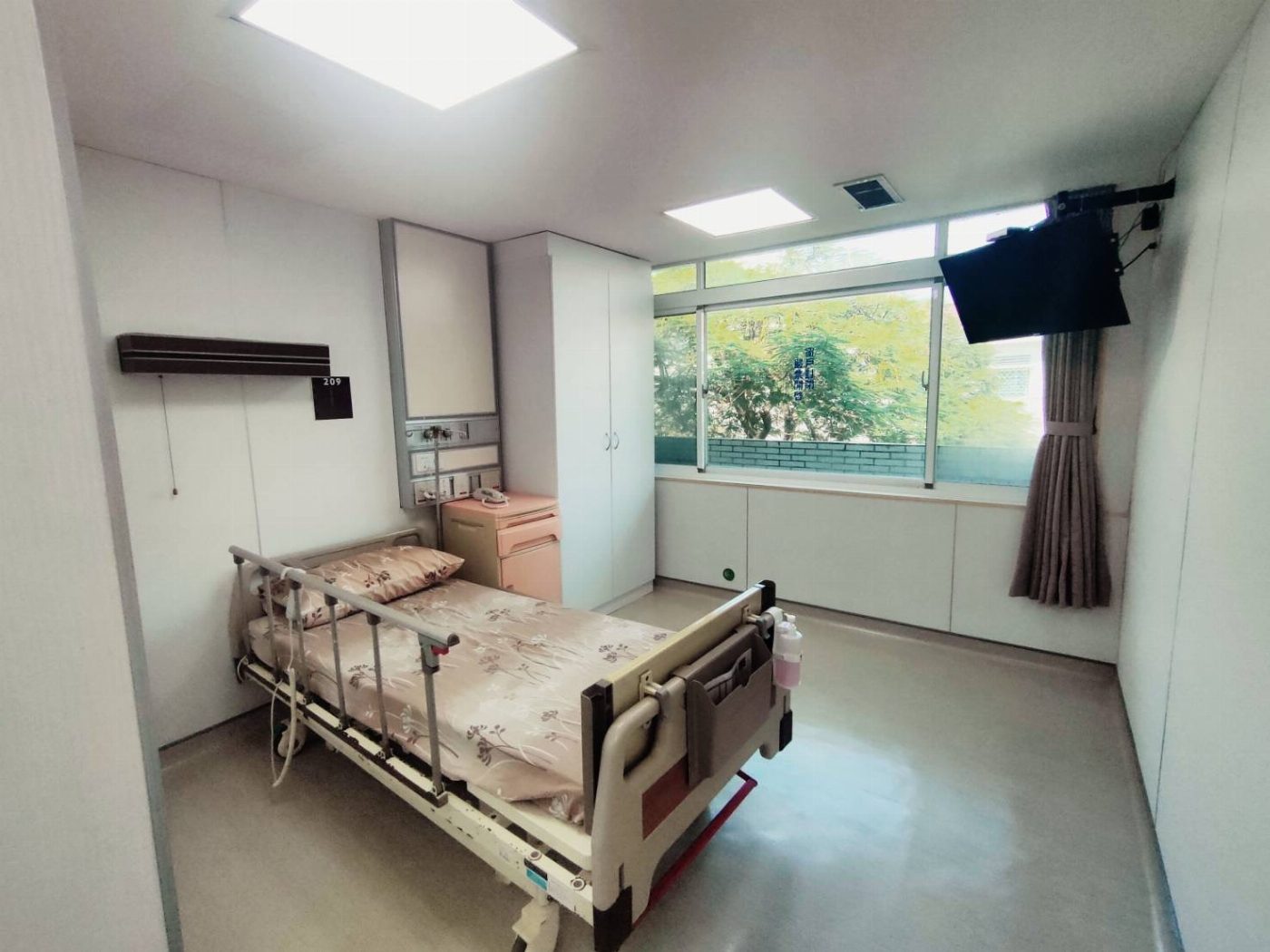 胸腔病院負壓病房全新改造   全心照顧住院隔離病人