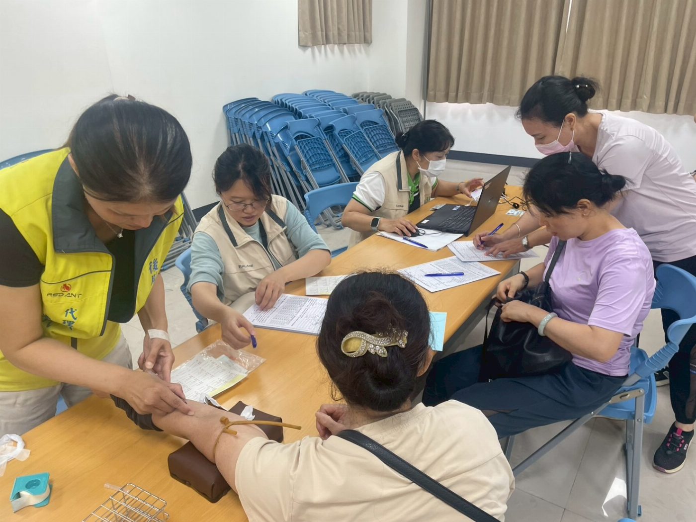 後壁衛生所主動出擊 前進台灣蘭花生物科技園區 推動潛伏結核感染篩檢 守護職場健康