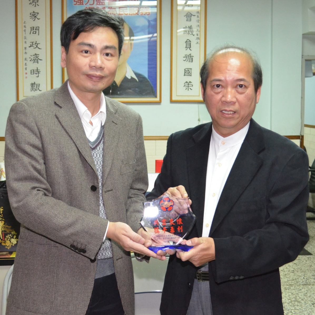 廈門市兩岸交流協會民間信俗參訪團昨到台南參訪各大廟宇