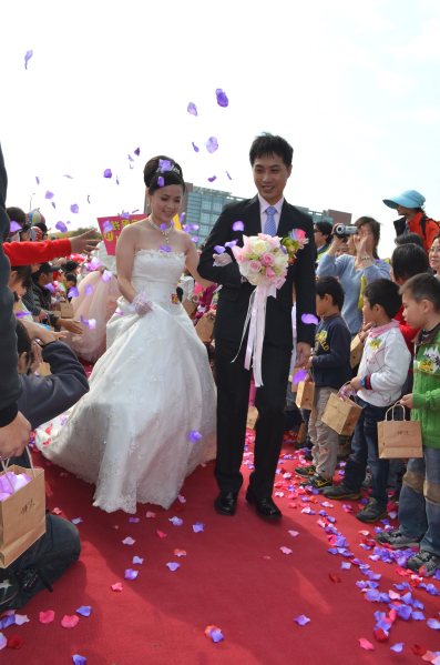 南科27日上午舉辦10周年局慶暨集團結婚與敦親睦鄰活動