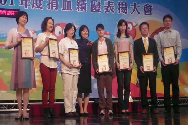 南大蟬聯五年捐血績優學校殊榮