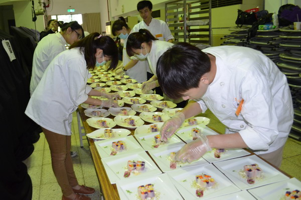 嘉南藥理科大餐旅管理系29日舉辦嘉南料理心、餐旅台灣情畢展