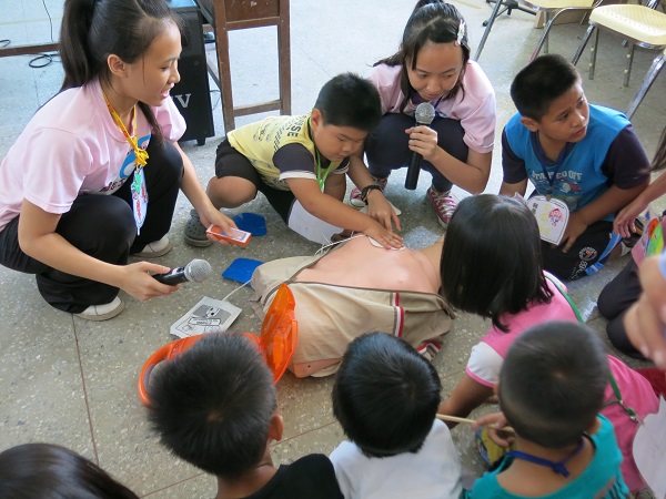 台南應用科技大學103年偏遠地區原住民暑期大專青年「健康快樂學習營」