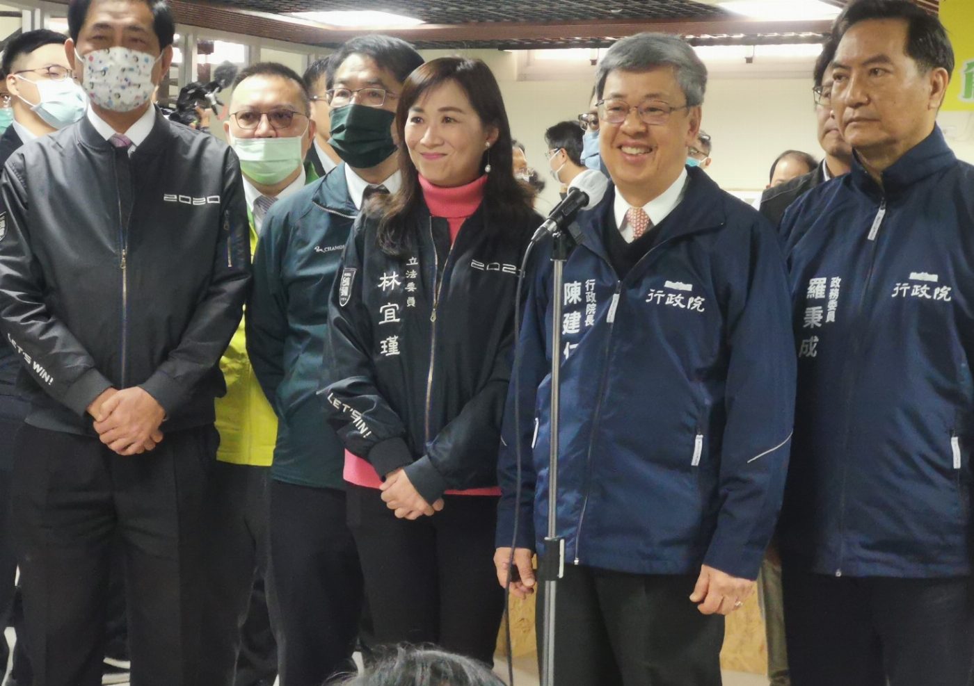 行政院陳建仁院長視察南臺科大創業家族圓夢宿舍 盼成為青年新創團隊孵化基地