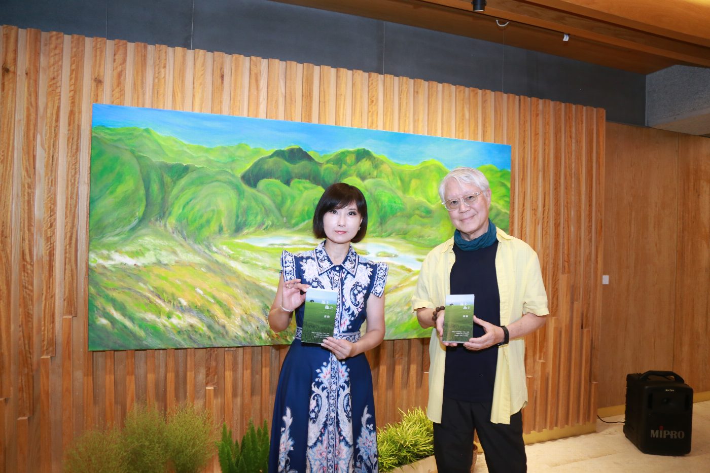蔣勳「池上  池上」新書發表暨畫展盛大開幕 邀民眾感受池上之美
