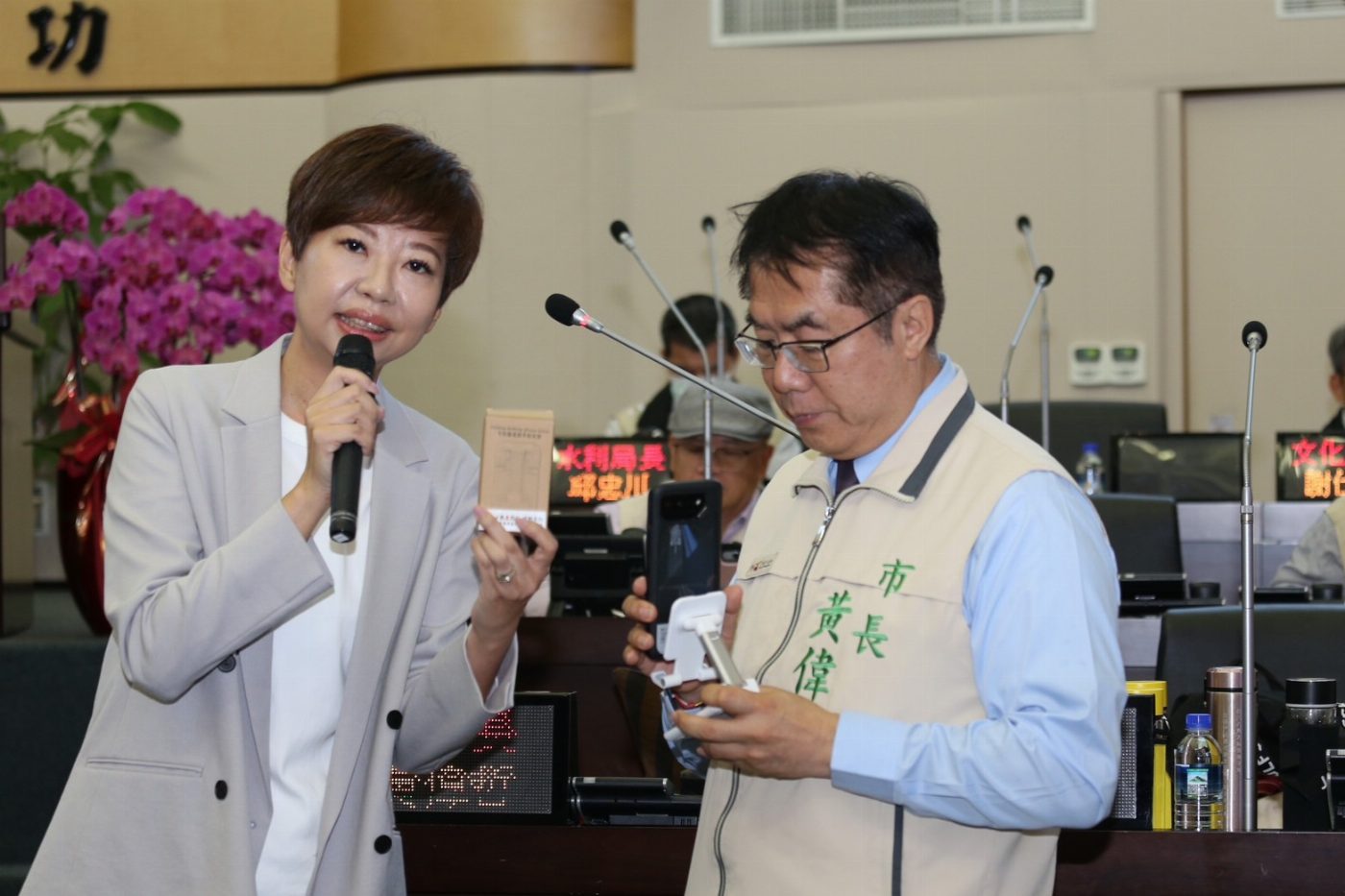 市議員陳怡珍總質詢指台南需要國際標準游泳池桌球館迫在眉睫
