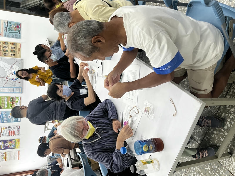 05.參與者完成擴香石作品，透過實作將感恩心意轉化為日常可延續之低碳生活行動