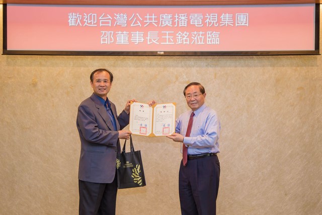 南臺科大邀請台灣公共廣播電視集團邵玉銘董事長 分享「通識教育與人生抉擇」
