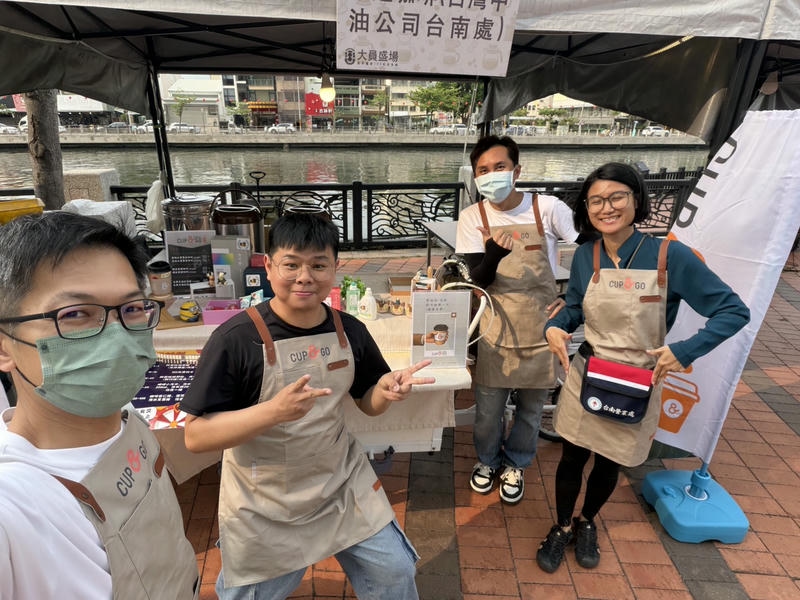 [運河百年光影織夢 廉政咖啡飄香府城 ]  中油台南營業處創意廉政宣導登場