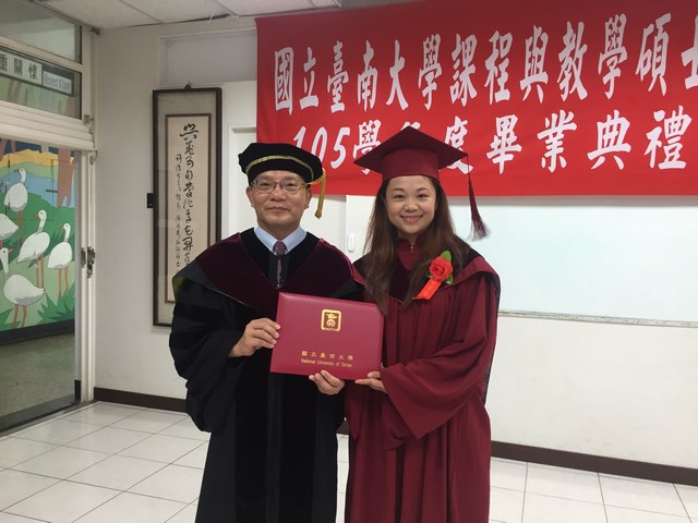 南大105學年度澎湖碩士在職專班畢業典禮暨開學典禮 溫馨隆重