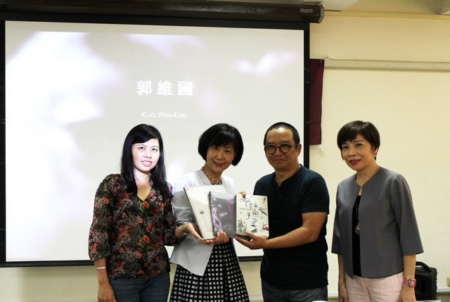 南大藝術學院大師講堂  知名藝術家郭維國分享油畫新視野