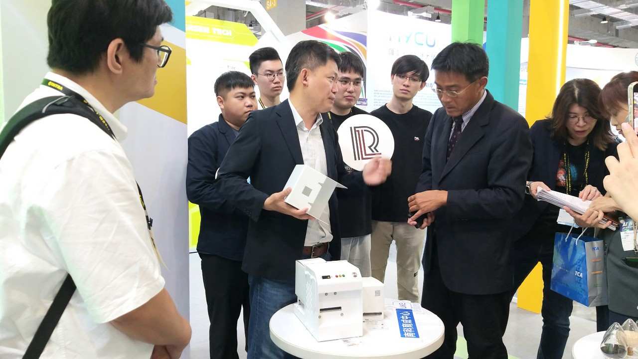南科育成中心攜手進駐新創企業綠勢力及芮萊芙 亮相2025 InnoVEX 展現創新實力