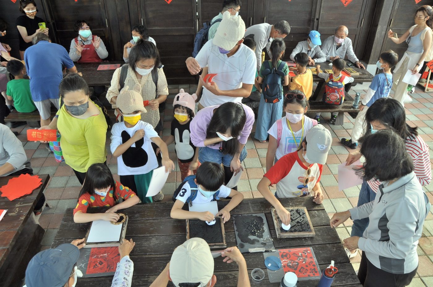 黑琵季系列 「2025台江黑琵紅包拓印｣