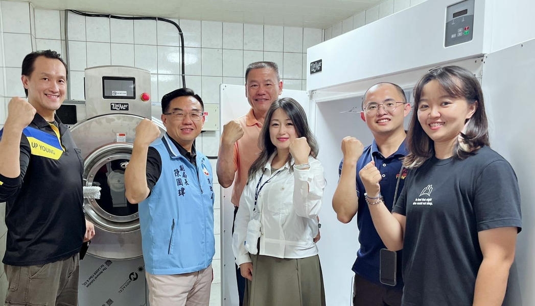 上洋服務跨足消防領域　導入UniMac專業洗衣烘乾設備 奪金門消防局標案　助建構NFPA1851國際標準清潔方案 守護消防人員火場外的健康安全