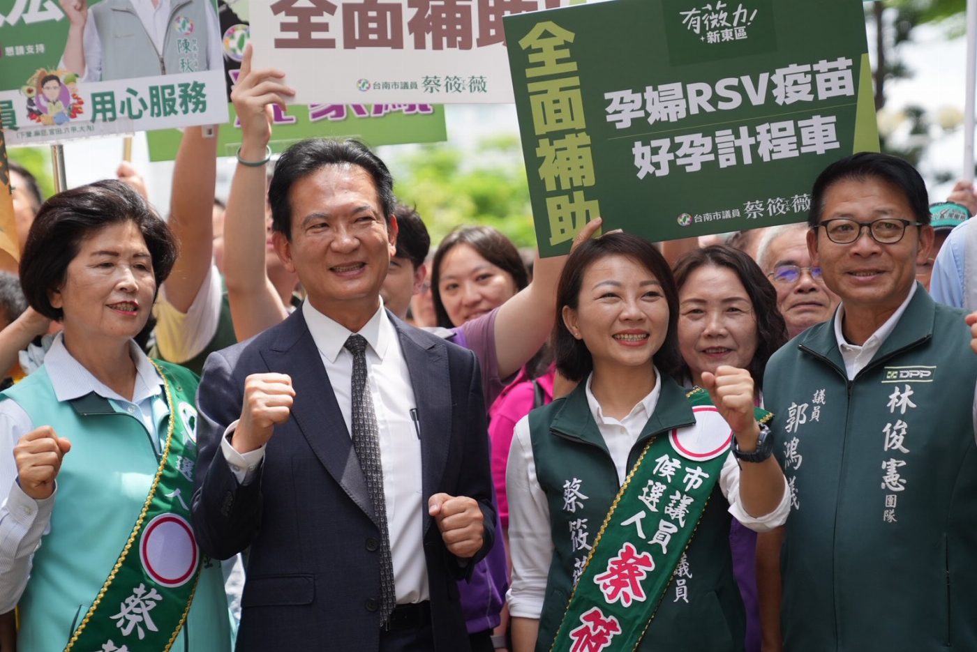 「有薇力，新東區」，蔡筱薇力拚議員三連霸  推出四大區域願景、四大社福政見