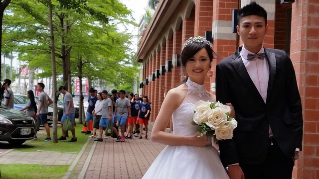 中華醫事科技大學化妝品應用與管理系「Wedding Dress 幸福作嫁」校園婚紗秀