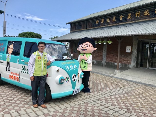 閱讀鹽分地帶　陳俊安舉辦「胖卡百里走透透」影片發布記者會