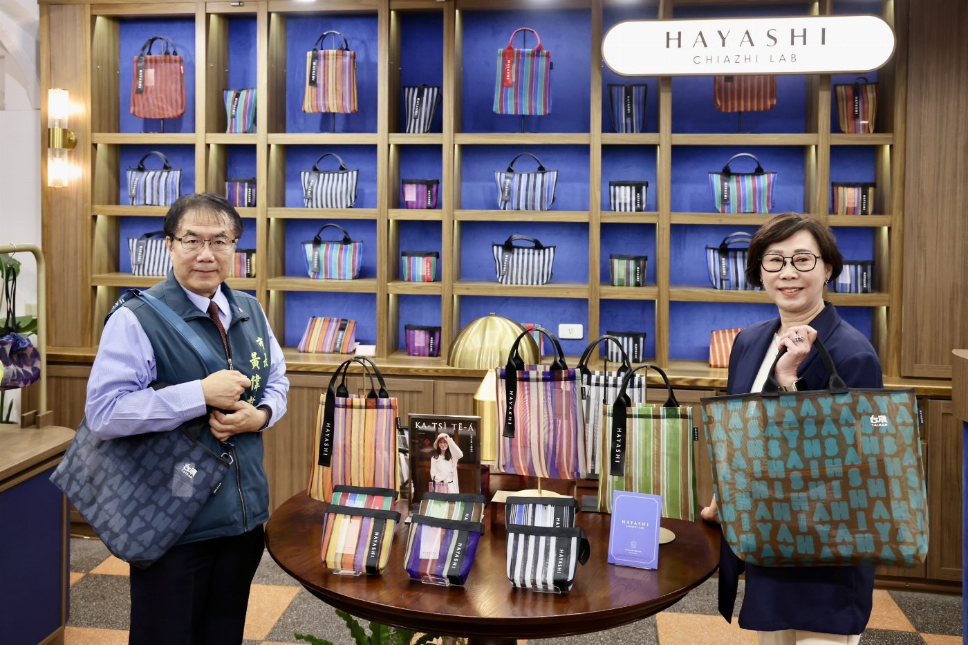 林百貨12週年推全新茄芷設計品牌  黃偉哲：再創古都時尚新意