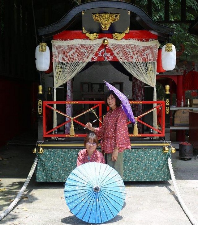 溫泉神「座駕」新妝  關子嶺火王爺「山車」出巡8/3 西拉雅夏之湯登場  拉山車免費享泡湯