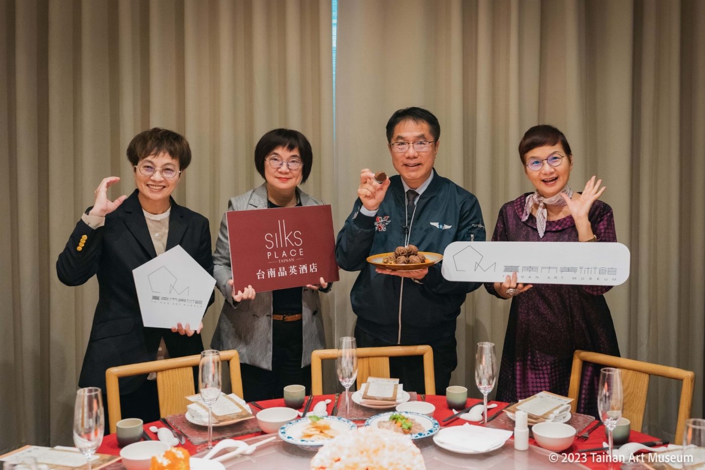 南美館2024元宵節竹藝燈籠高掛，歡迎來賞燈 台南晶英響應南美館故宮展，重現宋代古風雅食
