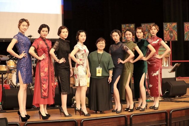 旗袍少女登場 崑山科大時尚學程參與金曲歌王謝銘祐Live演出