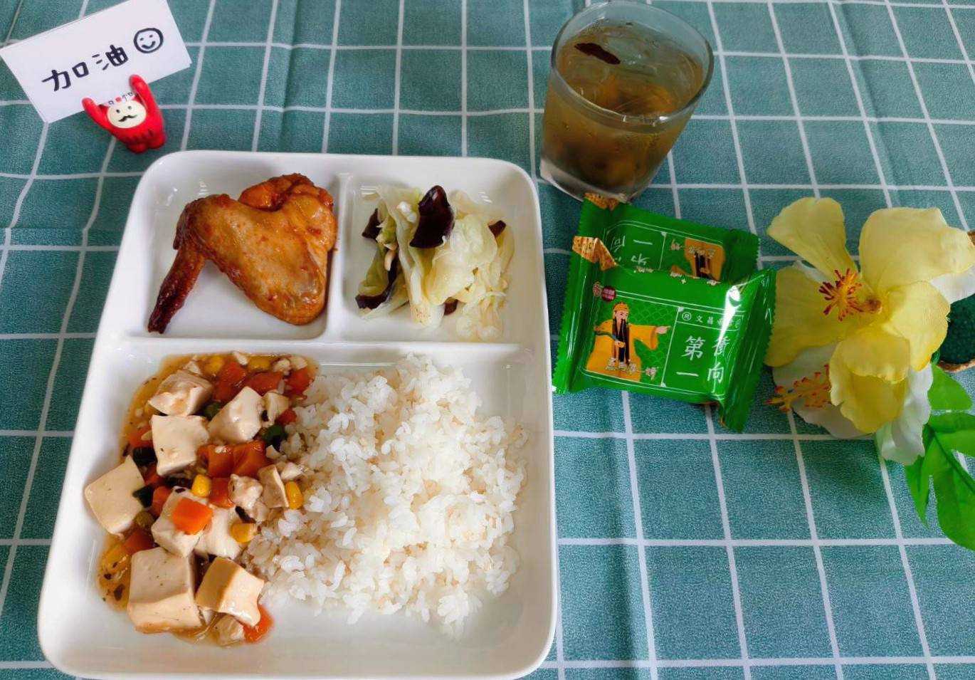 臺南學校營養師齊心創意餐點 助學生迎戰會考