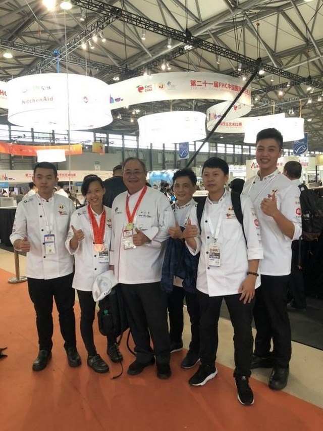 2019第21屆FHC中國國際烹飪藝術比賽 台南應用科大餐飲系再現廚藝競爭力  囊括2金1銀5銅凱歸