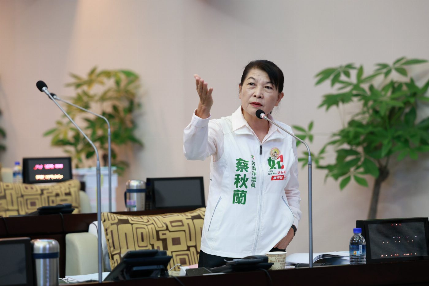 南科擴建效應！佳里體育公園轉型旗艦園區　台南市議員蔡秋蘭質詢聚焦5大地方建設