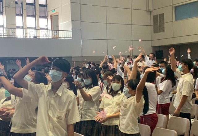 光華高中新鮮人 體驗生命印記