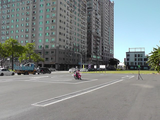 臺南監理站109年09月10日至安平區華平里辦理跨機關行動監理機車考照服務