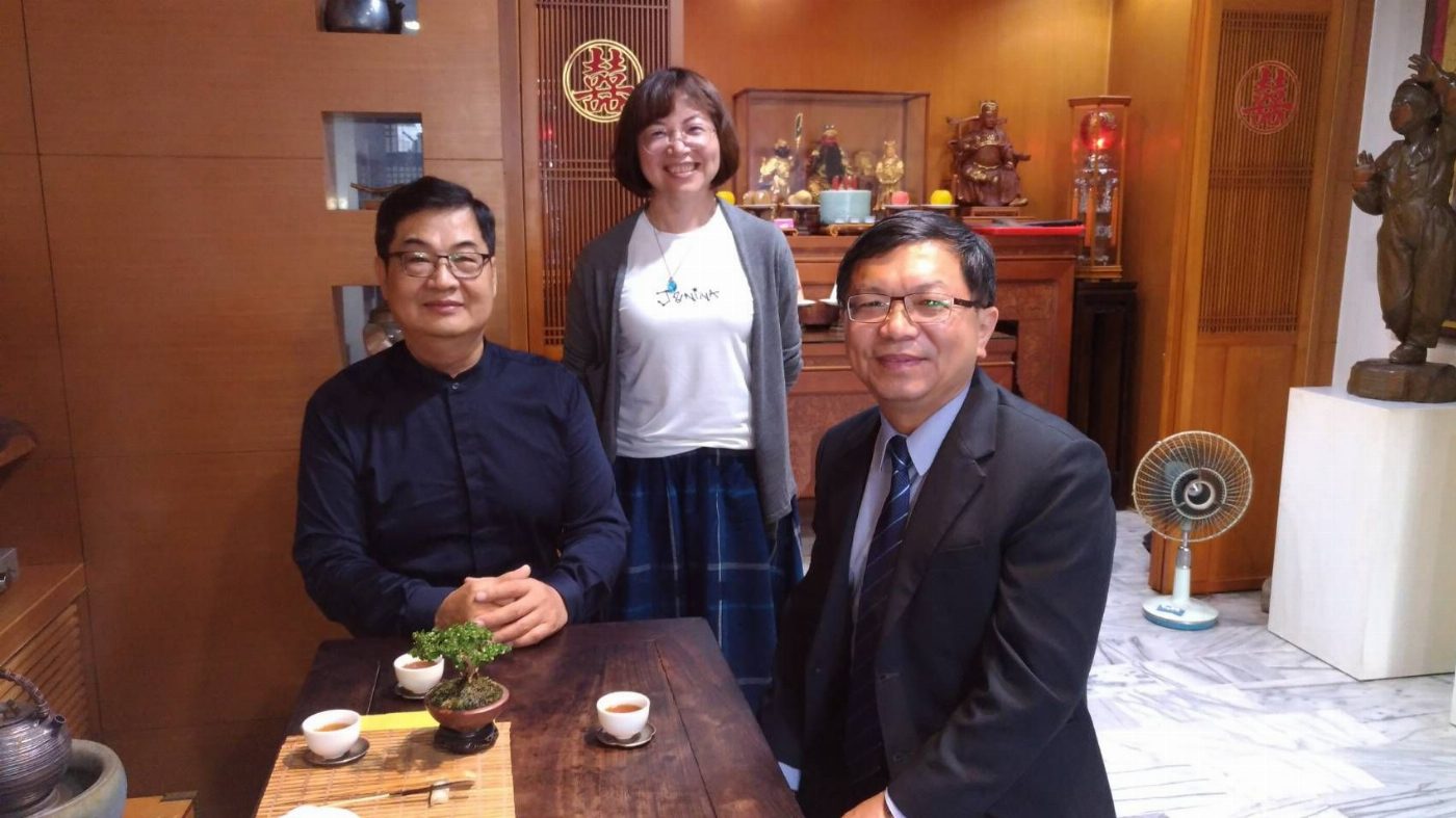 承心啟藝 深耕村落    文化部李連權次長南下拜訪國家工藝大師陳啟村先生 
