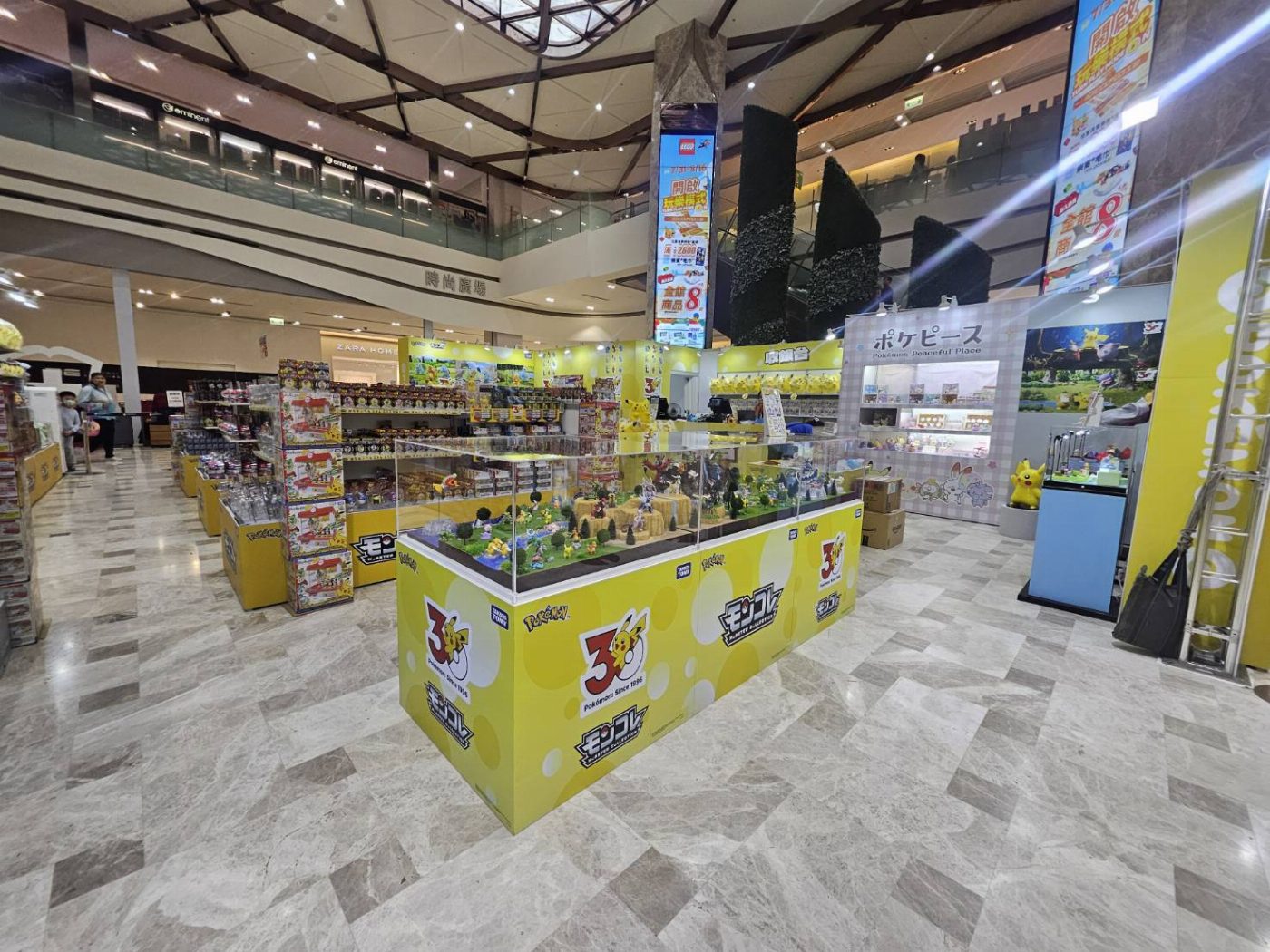 寶可夢30週年快閃店登陸南紡！大型MONCOLLE生態展區、30週年人氣商品一次集結