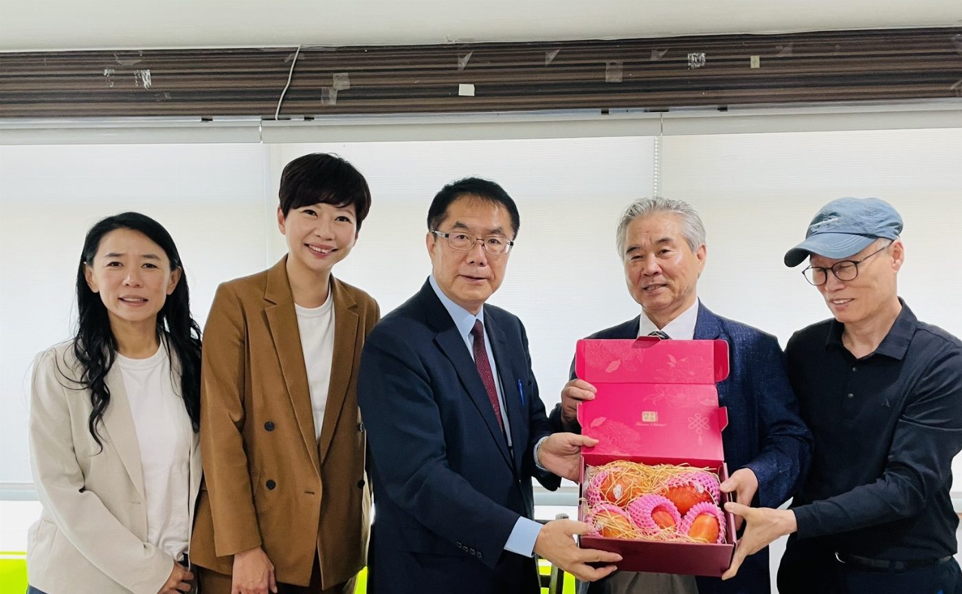 黃偉哲助力台南芒果 延長韓國關稅優惠至8月底