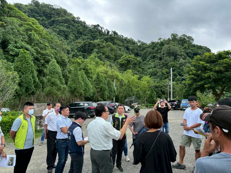 強力取締不法! 台南市政府跨局處稽查山裏咖啡廳 南市府:連續發罰至改善為止
