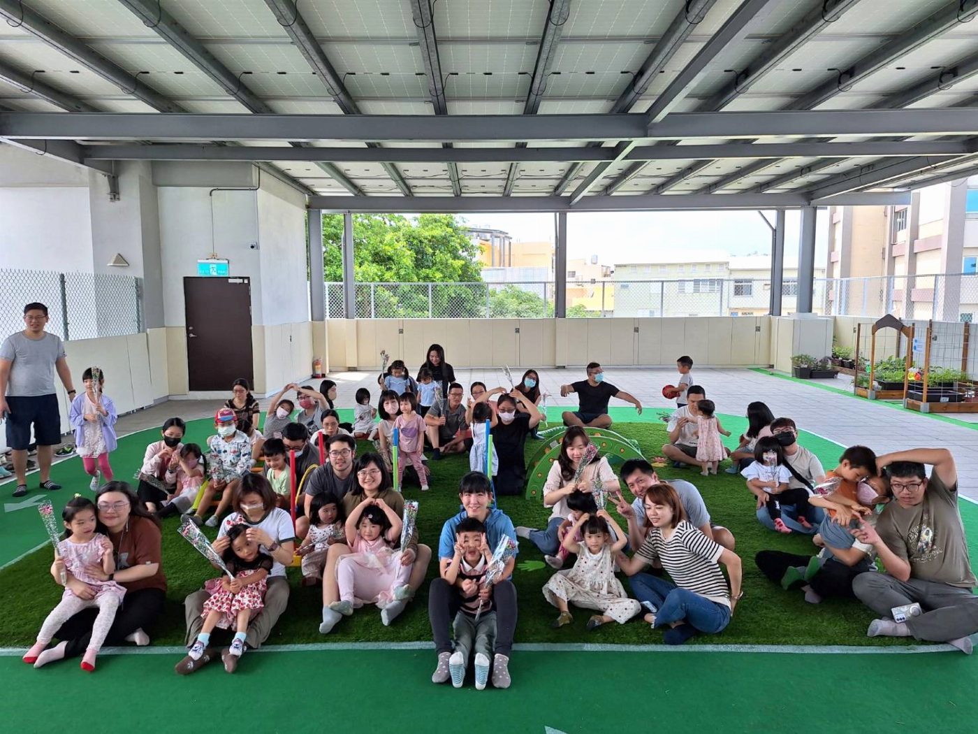 親子館升級!北區露臺開放『幸福遊花園』慶母親節