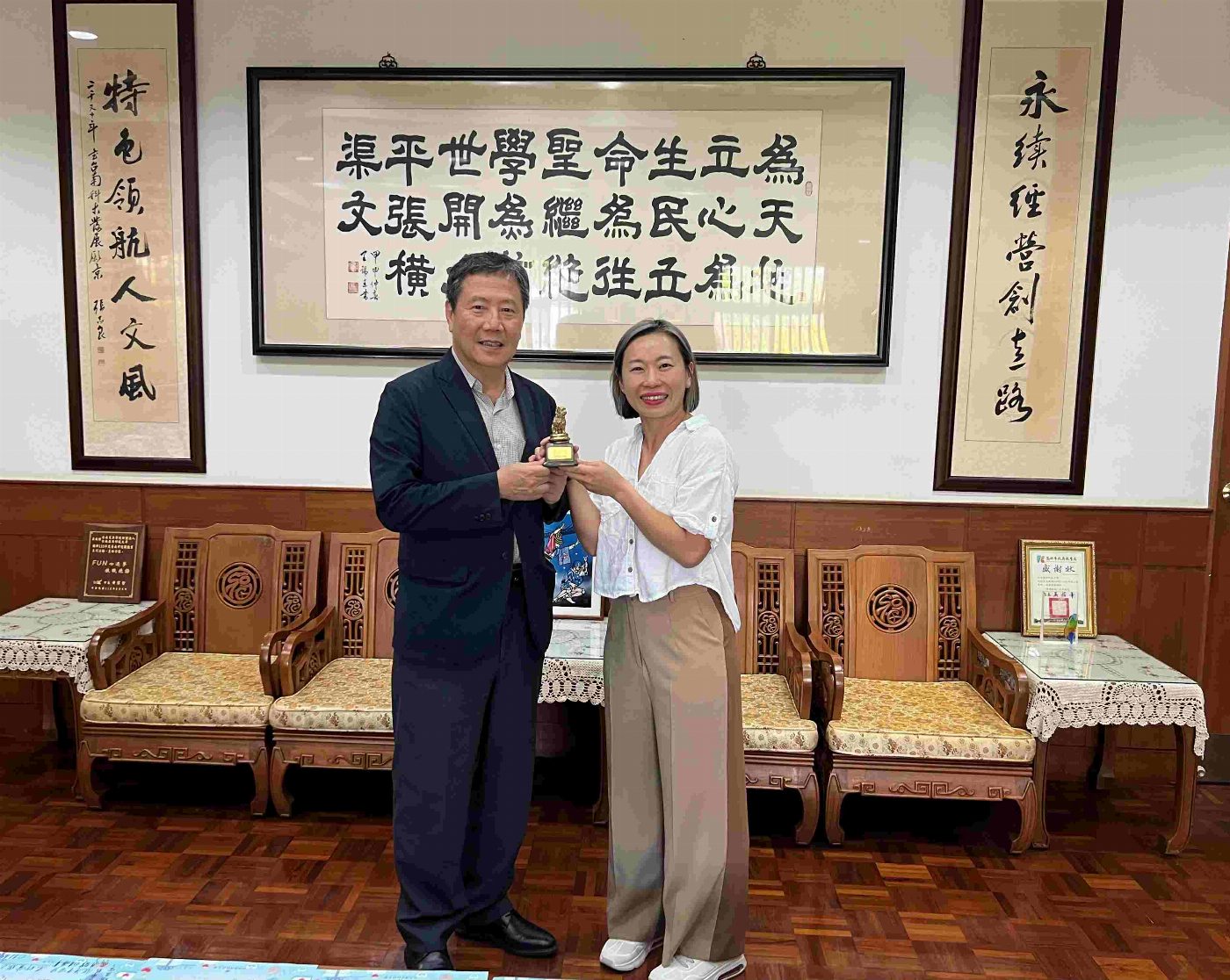 台南應用科技大學舞蹈系專技副教授兼系主任黃文人榮獲愛丁堡藝穗節大獎「The Bobby Award」