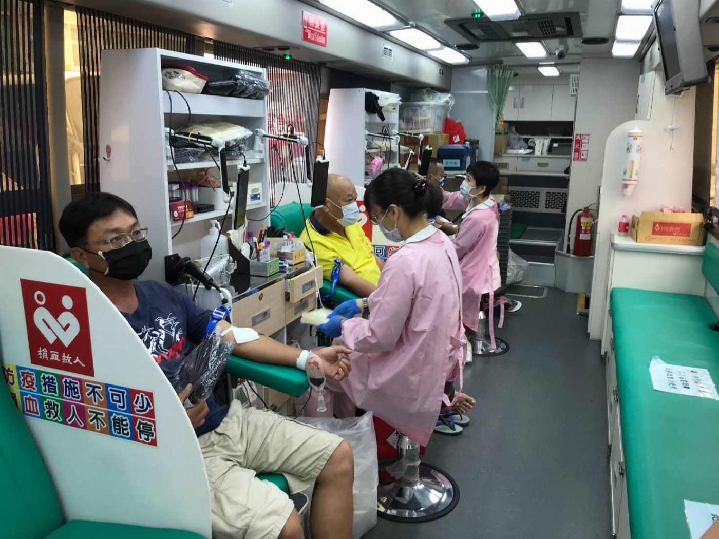 台南市歸仁區救國團社會有需要挺身而出6月舉辦第3場愛心捐血行動