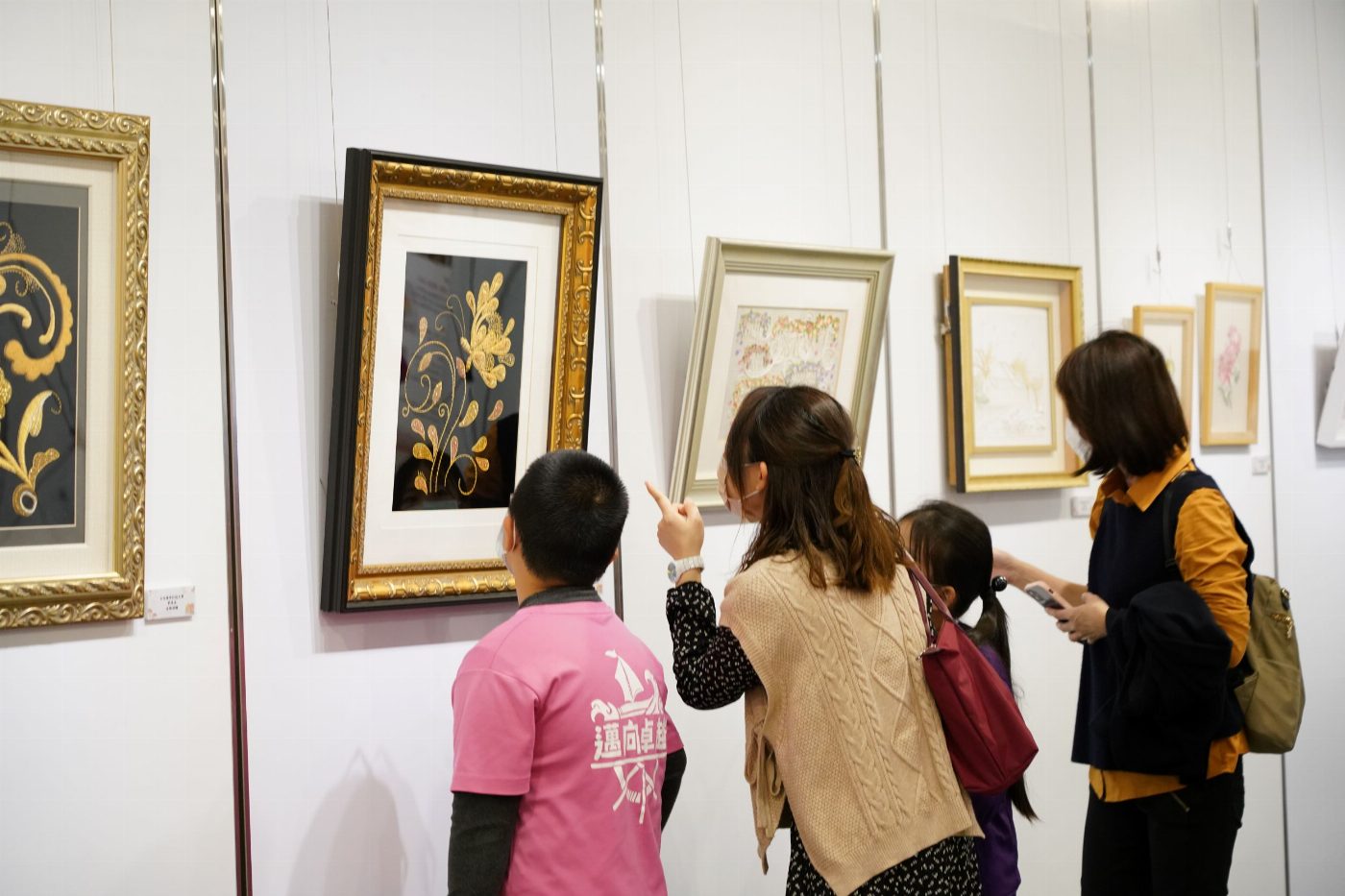 南應大刺繡中心北港師生刺繡聯展