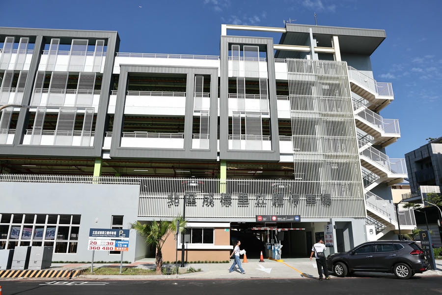 北區成德里立體停車場啟用