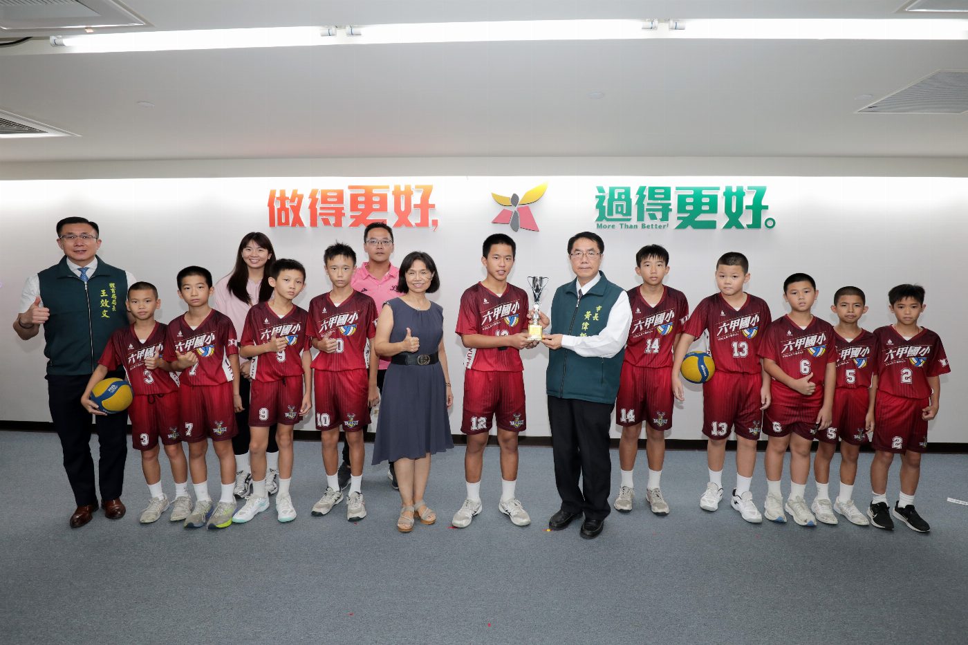 台南學子再創佳績 黃偉哲肯定基層體育成果
