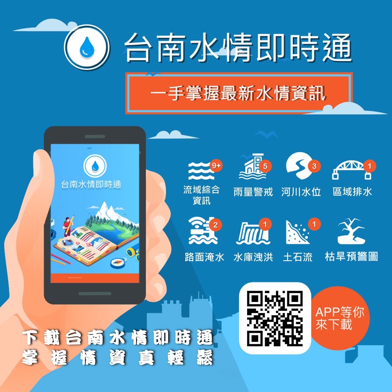 臺南市政府強力應對極端降雨挑戰 打造韌性城市