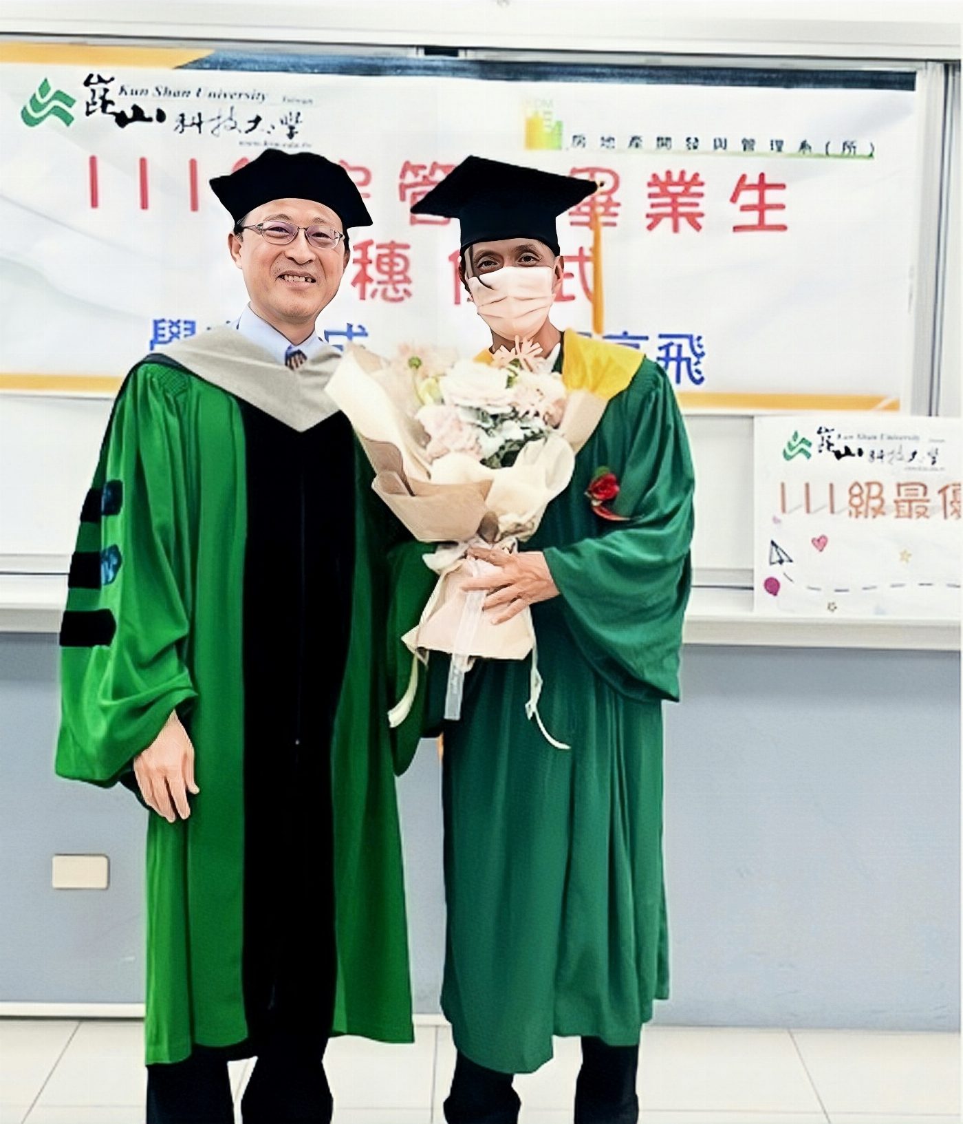 深耕業界多年 崑山科大房管所卓憙慧、胡力維、林忠誠返校進修強化專業