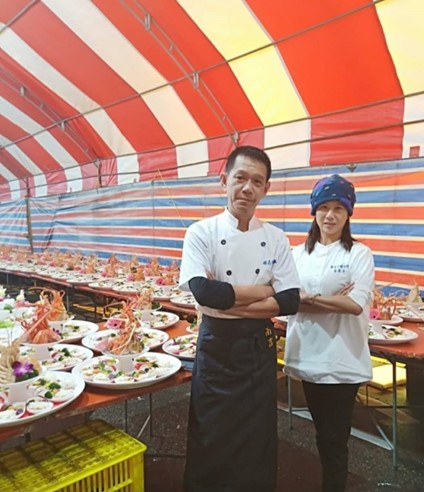 沙卡里巴開餐廳起家，南吉外燴轉型專辦廟會宴席