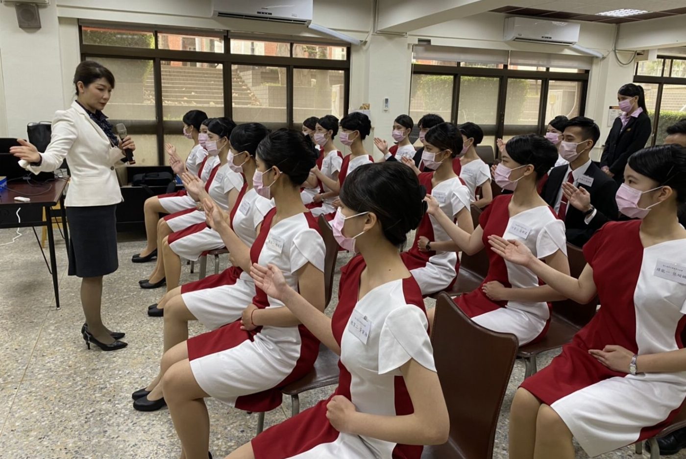 南大親善大使團辦理「禮賓接待研習暨國慶遴選面試」
