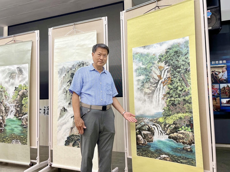 仁彬創作個展｜大地的山韻水色 筆墨丹青展自然壯美　水墨寫意傳大地情韻