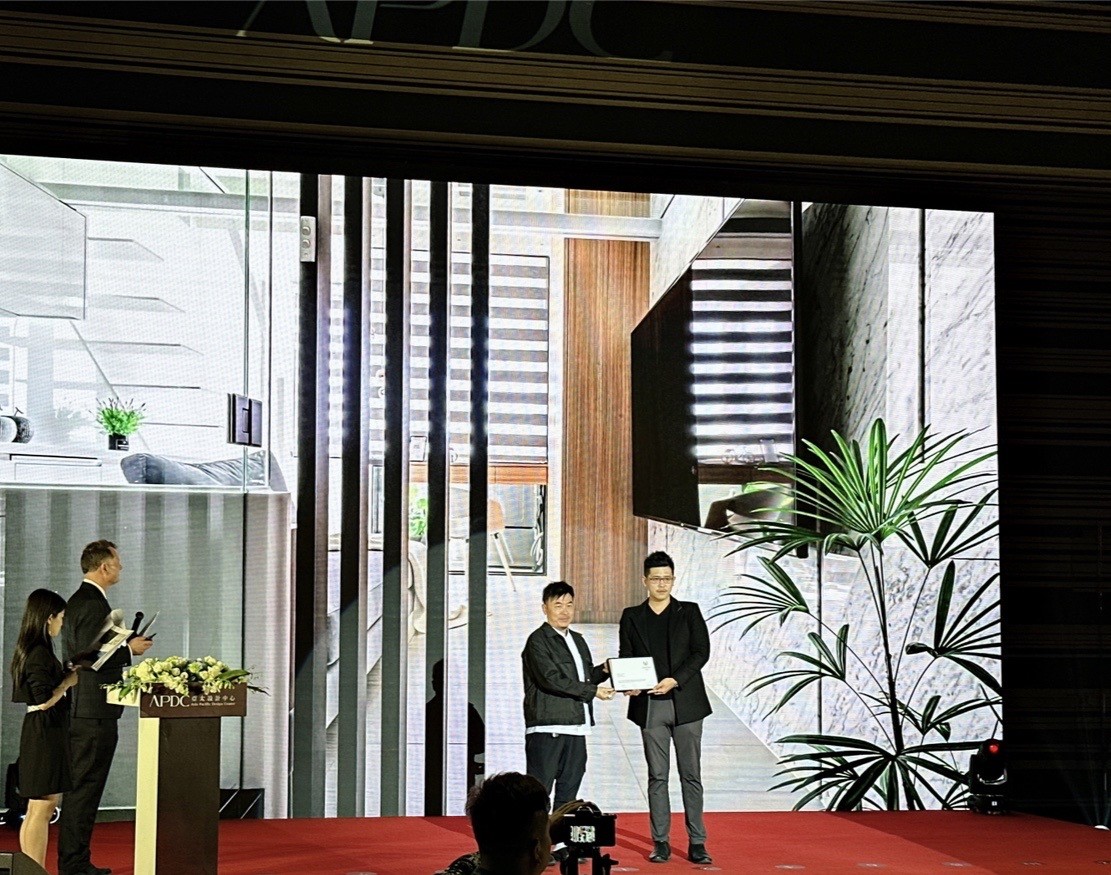崑山科大空設系友謝牧桓建築設計獲肯定 再奪美「國際設計大獎」銀獎
