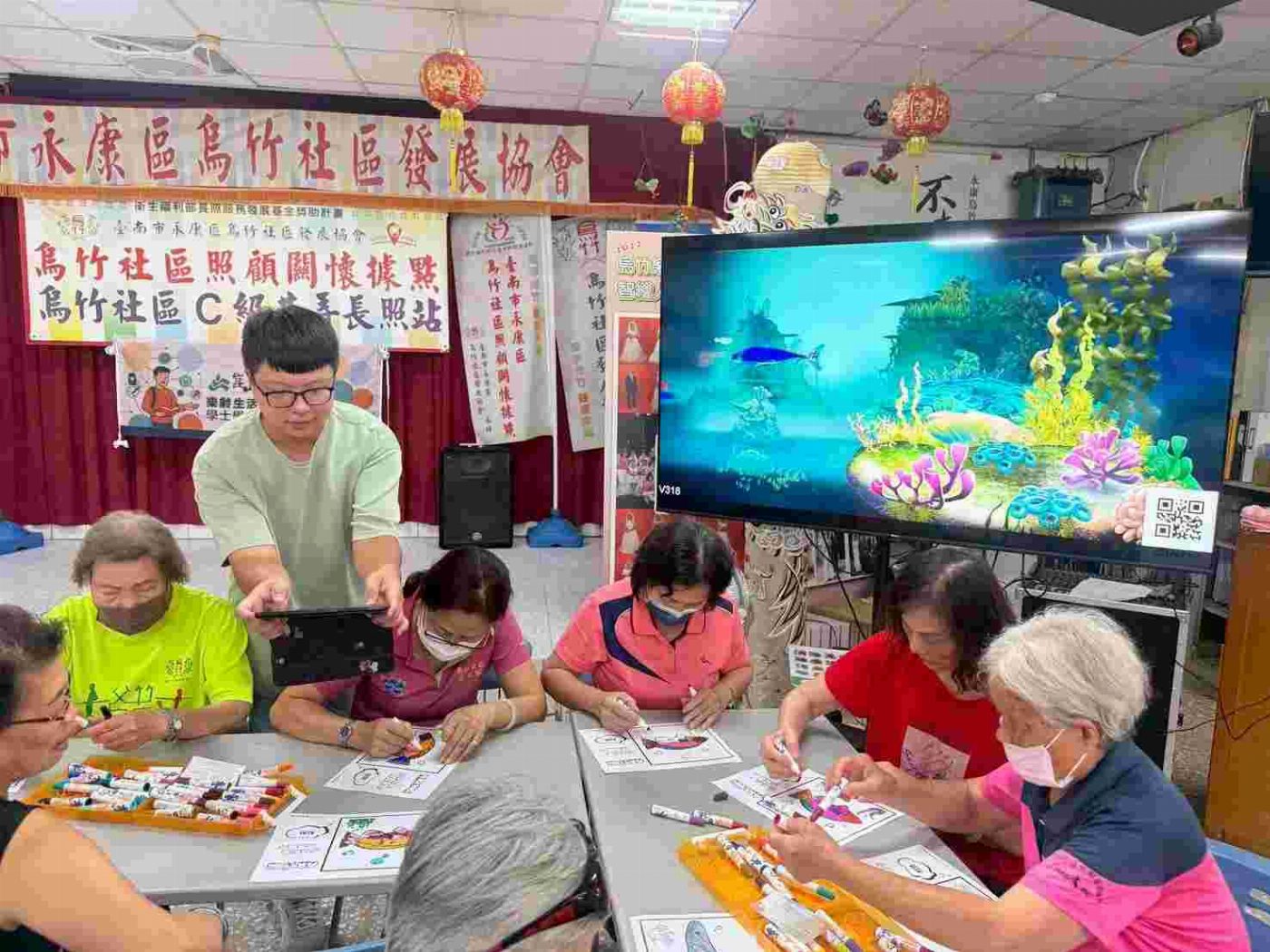 崑山科大樂活學程攜手永康社大辦理科技互動體驗 共創智慧樂齡新日常
